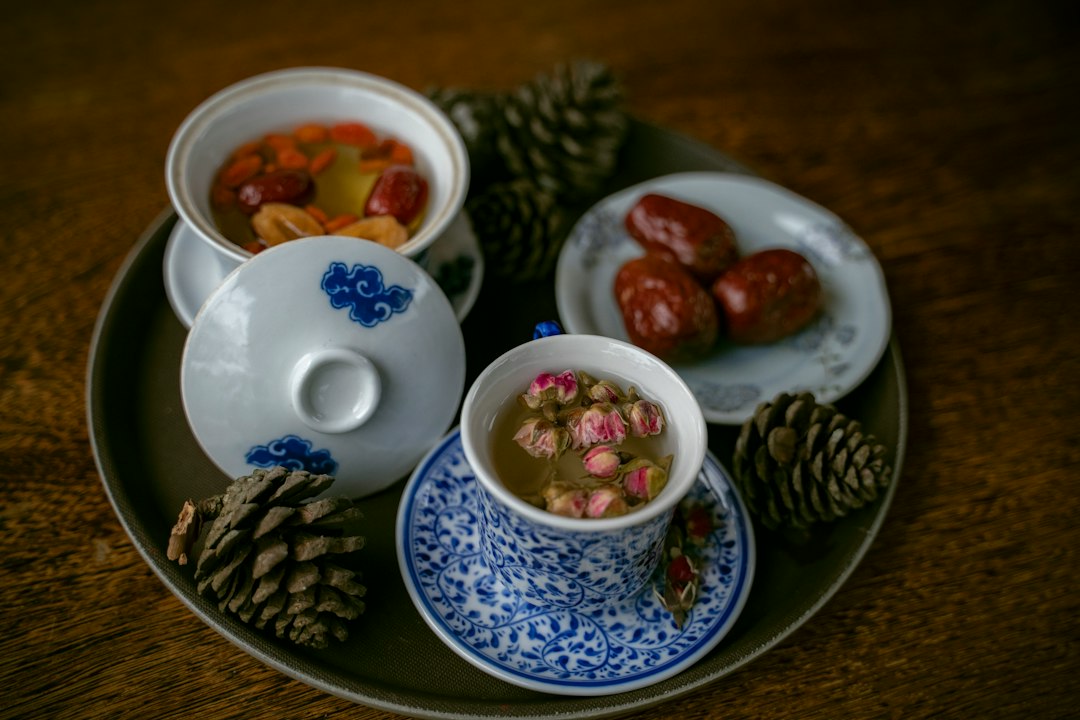 soup dish on bowl