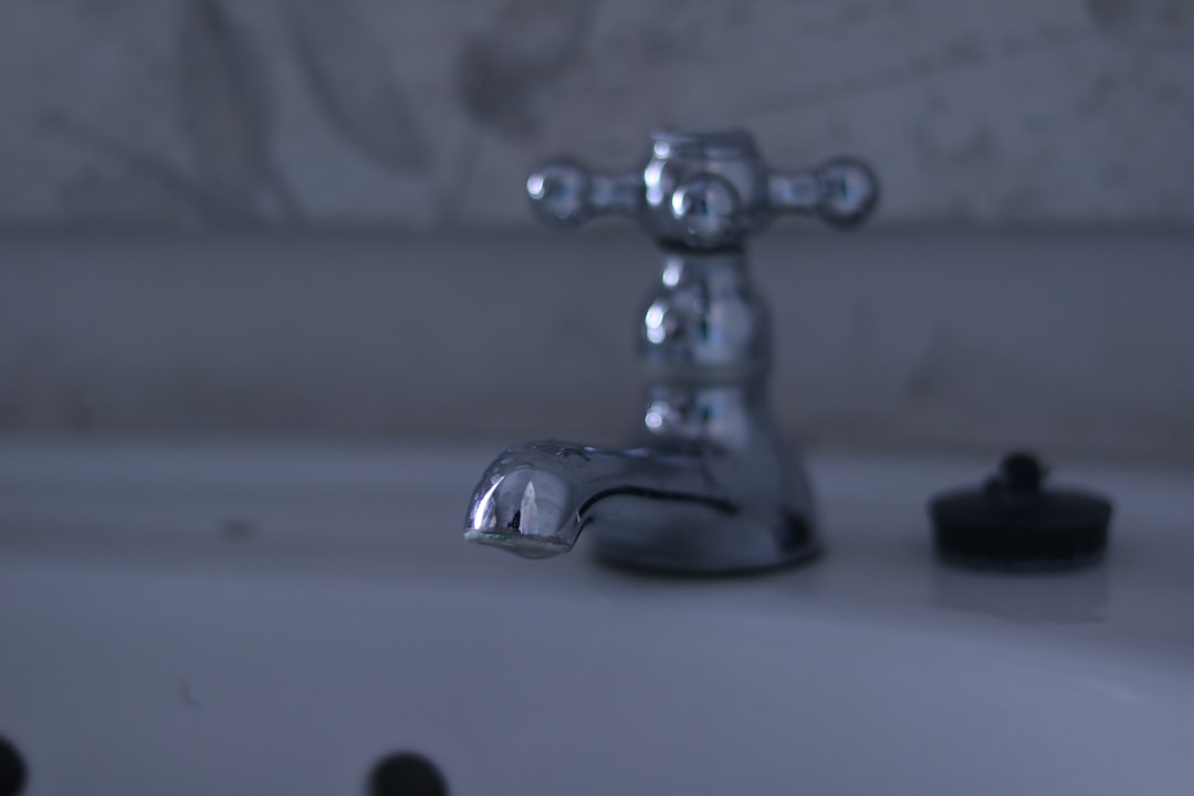 a close-up of a faucet