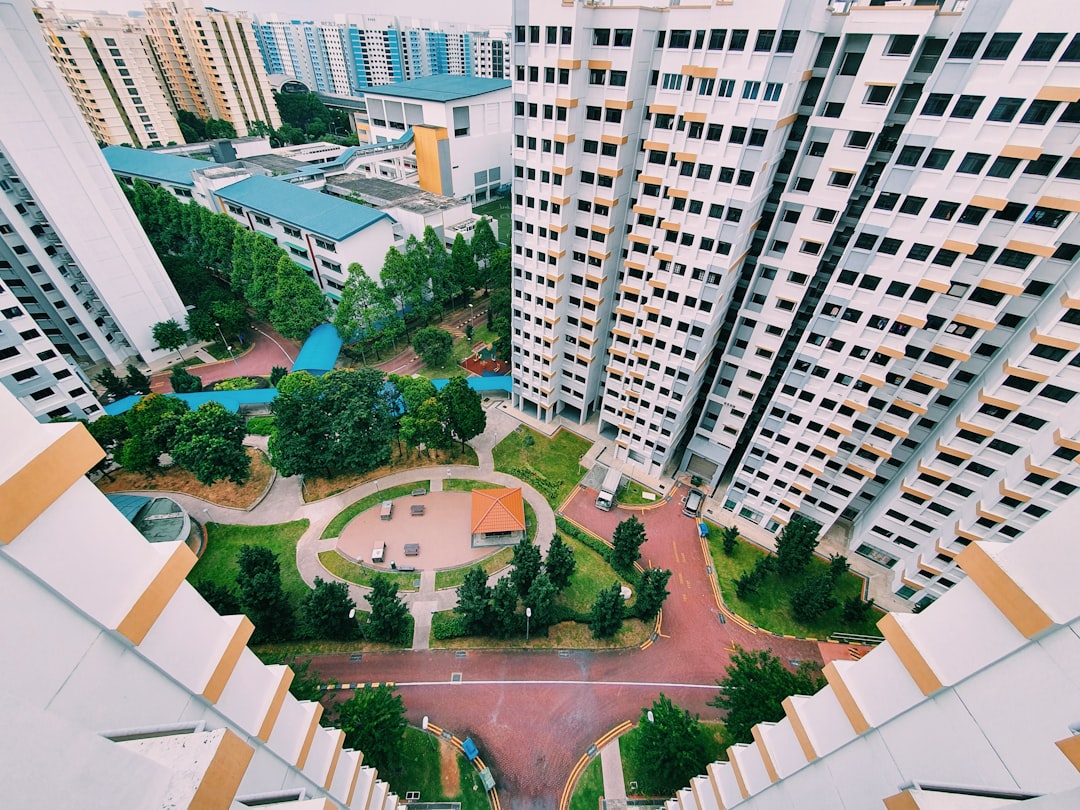 aerial view of city buildings during daytime