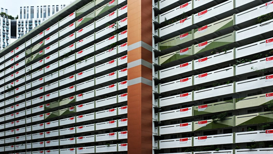 brown and white concrete building