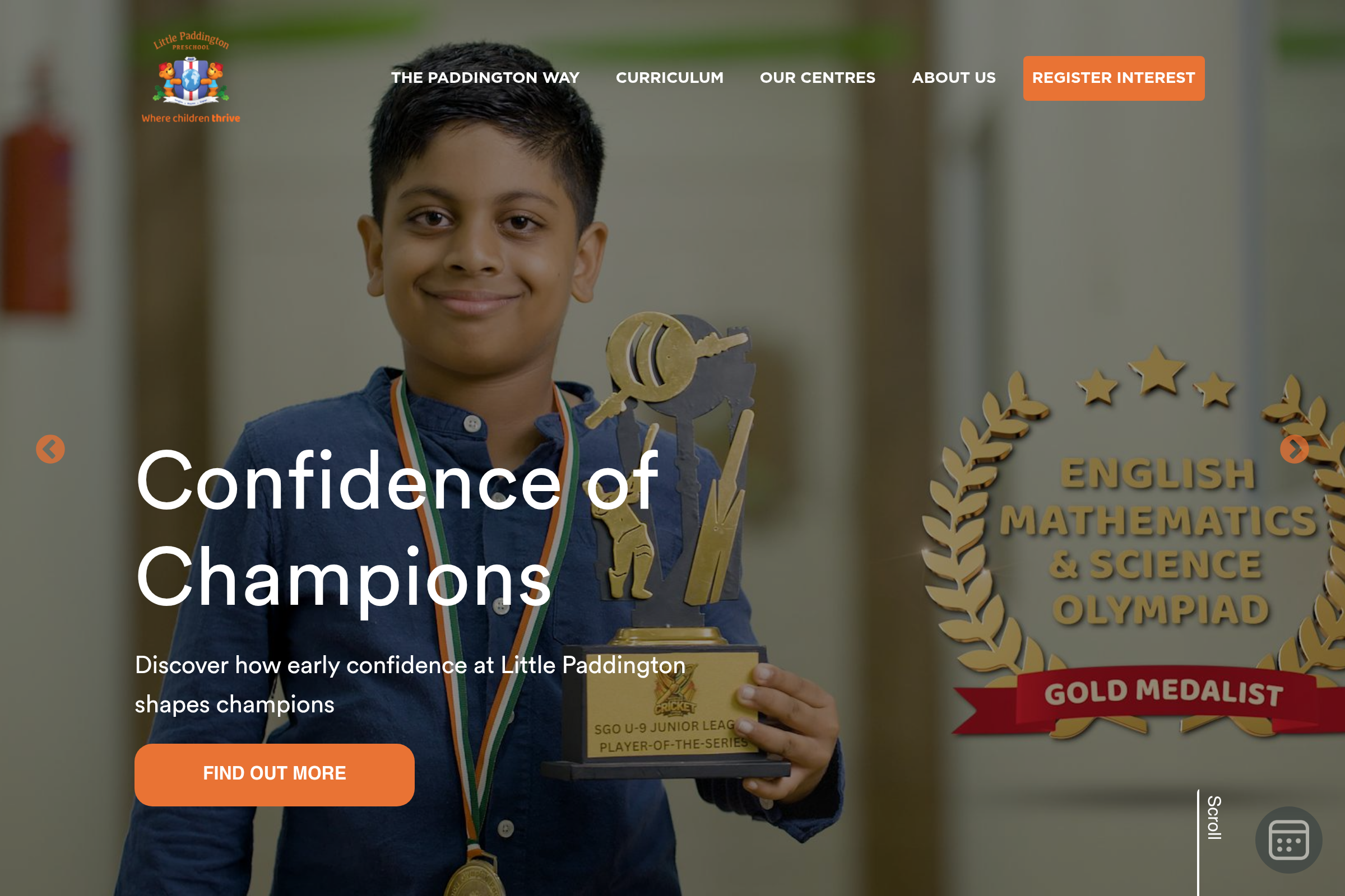 Little Paddington website preview