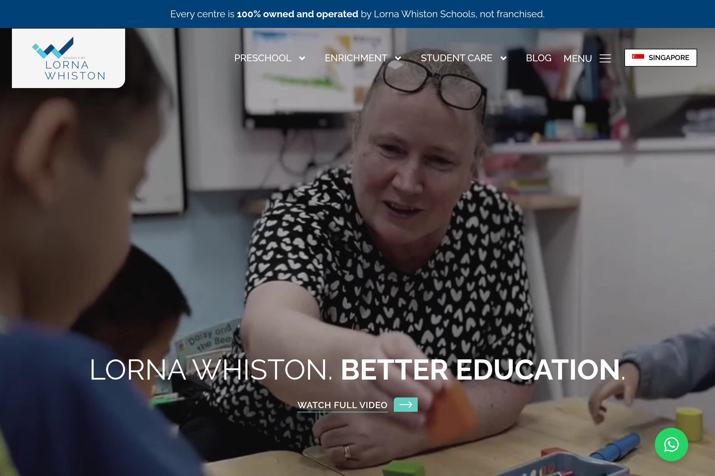 Lorna Whiston website preview